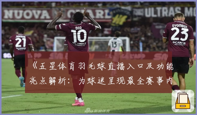 《五星体育羽毛球直播入口及功能亮点解析：为球迷呈现最全赛事内容》